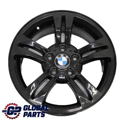 $517.09 • Buy BMW X3 E83 Black Alloy Wheel Rim 17  Double Spoke 112 8J ET:46 3401200