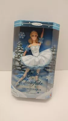  Barbie Snowflake Ballerina Nutcracker Doll (Nice) NOS Mattel 1999 #25642 • $36.50