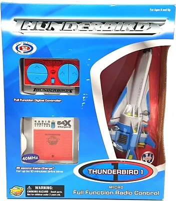 Impact 20095 Thunderbirds 40MHz Micro Full Function Radio Control Thunderbird 1 • $64.89