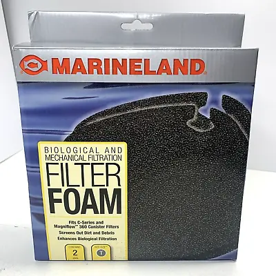 MarineLand Filter Foam 2 Count Rite-Size T C-360 • $12.99