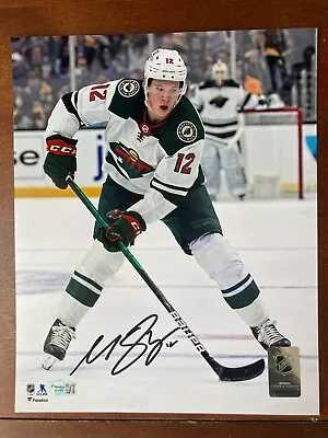 Matt Boldy Signed Autograph 8X10 Photo Wild Fanatics COA Matthew Auto • $79.99