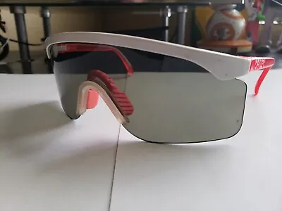 🚨🔥Vintage 80s 90s Oakley Sunglasses Razor Blades White/Pink/Cinnamon Rare! • $399.99