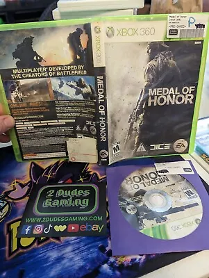 Medal Of Honor - Limited Edition (Microsoft Xbox 360 2010) No Manual *F/S* • $7.20