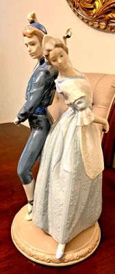 $349.99 • Buy Lladro NAO FLAMENCO DANCERS 16   Tall 1992 Retired 1996