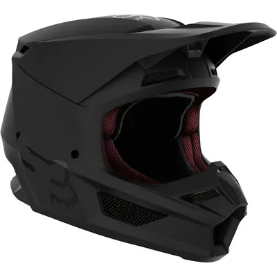 NEW Fox V1 Matte Black MIPS Kids Dirt Bike Helmet • $149