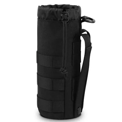 1000D Tactical Molle Water Bottle Pouch Bag Kettle Holder Carrier Camping Hiking • $9.98