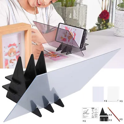 £4.59 • Buy Optical Tracing Drawing Board Sketch Reflections Projector Painting Pad Tool New