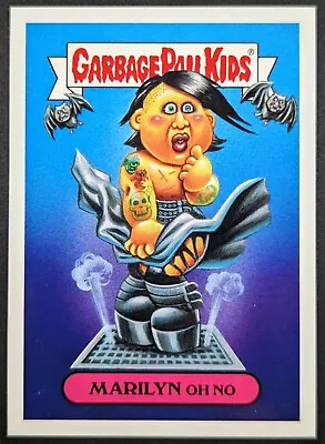 Marilyn Manson Oh No 2017 Garbage Pail Kids Metal Bands Topps Card #6a (NM) • $9.95