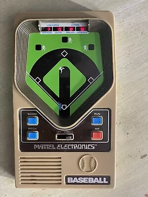 1978 Vintage Handheld Mattel Electronics Baseball Game - Works Tested • $21.90