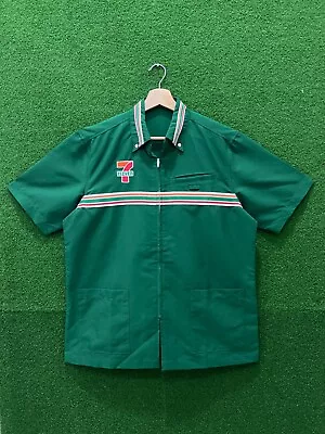 Vintage Japanese Brand Uniform 7 Eleven Full Zipper Medium Size On Tag • $99