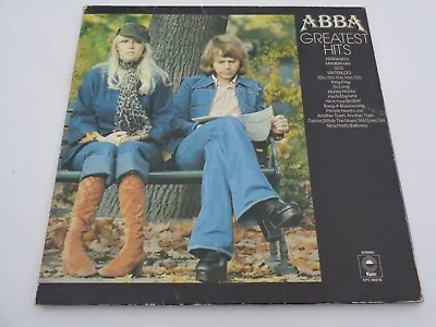 ABBA Greatest Hits - 1976 Original 12  Vinyl LP - EPIC EPC 69218 • £4