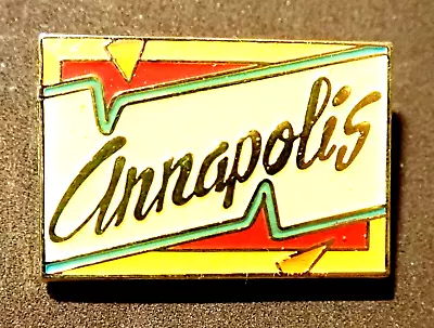 Beautiful Vintage Pin Badge Annapolis Maryland • $6.95