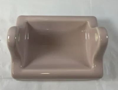 1950’s Pink Ceramic Tile Toilet Paper Roll Holder MCM • £27.99