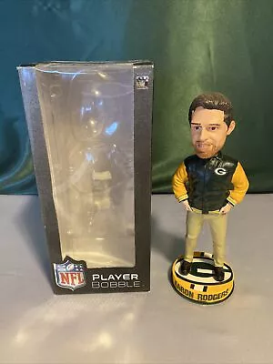 Aaron Rodgers Team Jacket Bobblehead #/504 Green Bay Packers 4xMVP • $99.99