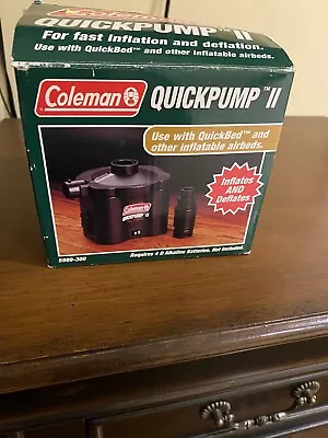 Coleman QuickPump 4D Battery Operated Universal Air Pump #5999-300 • $19.99