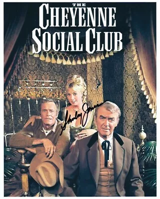 SHIRLEY JONES Signed CHEYENNE SOCIAL CLUB 8x10 W/ Coa JAMES STEWART HENRY FONDA • $33.79