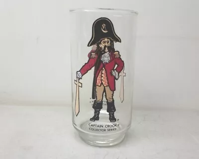 McDonald's Captain Crook Drinking Glass 16 Ounce Vintage Collector Series  • $16.19