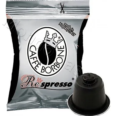 Borbone 50 Capsules Of Blend Coffee Black For Nespresso De Longhi Krups Pixie • $32.29