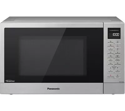 New Panasonic NN-ST48KSBPQ Freestanding Solo Microwave 1000W 32L Stainless Steel • £195