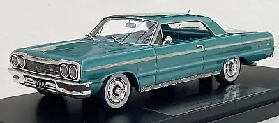 Goldvarg Collection 1964 Chevrolet Impala SS Azure Acqua Irid. • $174.21