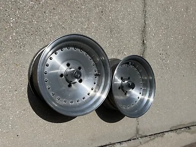 $225 • Buy 14x8 Vintage Centerline Wheels (Pair Of Two With Center Caps) Mopar Ford Bolt
