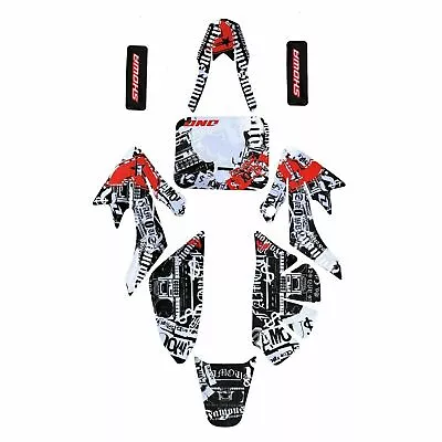 GRAPHICS DECAL STICKERS KIT For HONDA CRF50 XR50 SSR BAJA Atomik • $21.99