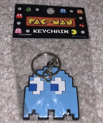 Pac-Man Pacman Ghost Keyring Keychain Inky Retro • £2.99