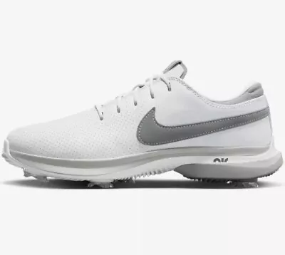 Nike Air Zoom Victory Tour 3 White Smoke Grey Golf Shoe DV6798-100 Men's Size 10 • $79.99