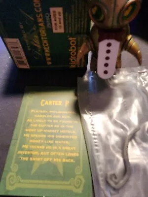 Doktor A X Kidrobot CARTER P 3  FIGURE Mechtorians Steampunk Mint In Box • $14.99