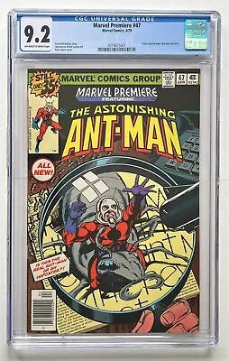 Marvel Premiere #47 The Astonishing Ant-Man CGC 9.2 Marvel (1976) • $185.43