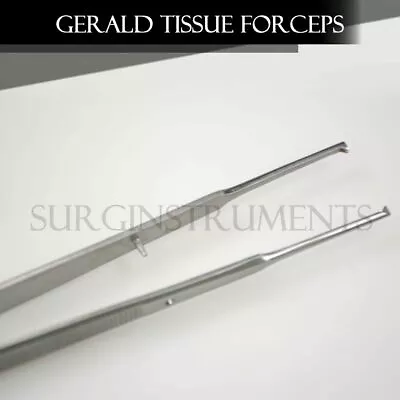 Gerald Tweezer Tissue Forceps Surgical & Veterinary 1x2 Teeth German Grade • $7.99