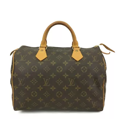 Louis Vuitton Monogram Speedy 30 Boston Travel Hand Bag/3Y0185 • £0.80