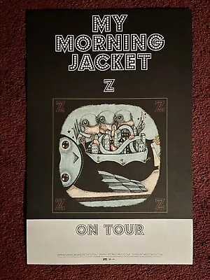 MY MORNING JACKET Rare VINTAGE 2005 PROMO Poster For Z Tour Live Mint New Old • $19.99