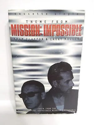 U2 Clayton Mullen Theme Mission Impossible Cassette Single Tape Vintage 1996 • $9.95