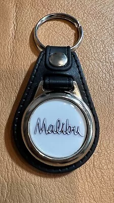 MALIBU Keychain Fob Black Back • $16.54