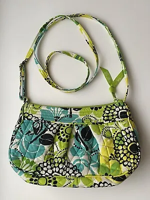 Vera Bradley Crossbody Purse Or Shoulder Bag Limes Up Frannie Adjustable Strap • $13.99