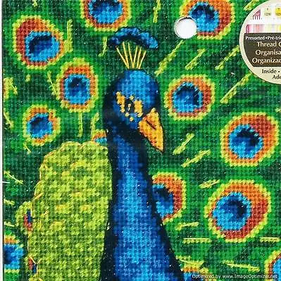 Dimensions Needlepoint Tapestry Kit - Colourful Peacock • £13