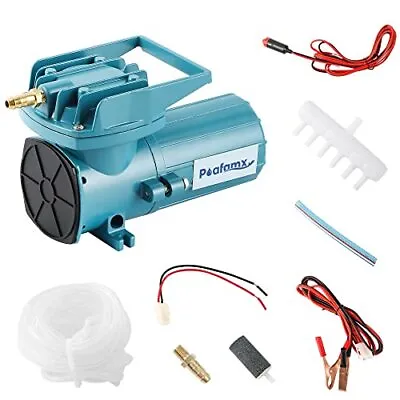 $188.32 • Buy  DC 12V Pond Air Pump Oxygen Aerator With Car Cable For Outdoor Fishing, 120w
