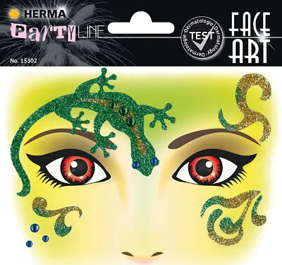 Face Art Stickers Gecko HERMA • $9.95