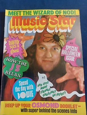 Rare MUSIC STAR Magazine 3rd NOVEMBER 1973 Slade Osmonds Bowie Geordie Wizzard • £15