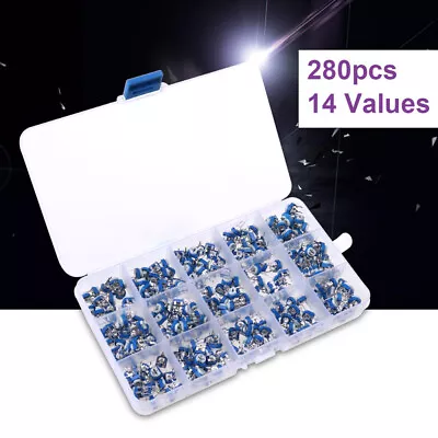  280 Pcs Resistors Assorted Potentiometer Value Set Multi-turn • $20.67