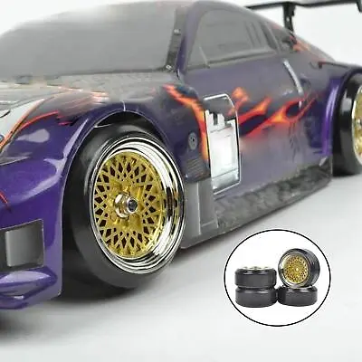 1/10 Off Road RC Wheels And Tires For HSP RC Drift Car Replacement • £15.49