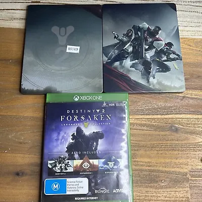 Xbox One Destiny 2 Forsaken Legendary Collection Game With Steel Case • $34.90