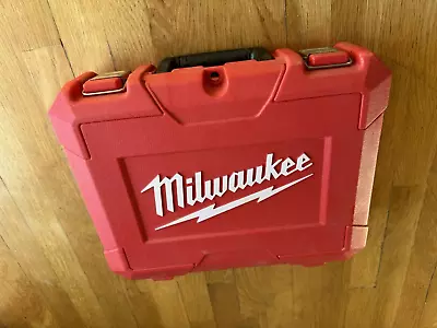 Milwaukee M12 Plastic Hard Case ONLY For Cordless  2450-20 2451-20 • $14.98