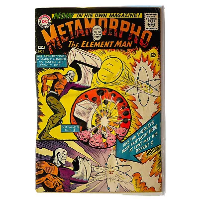 METAMORPHO The Element Man #1 GD/VG Key Issue DC 1965 • $57.77