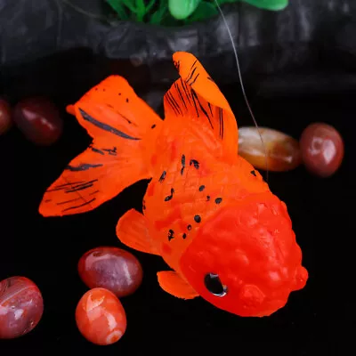 Lifelike Moving Fish Decoration For Fish Tanks - 1pc Silicone Fish • $8.39