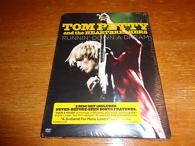 $79 • Buy Tom Petty Runnin' Down A Dream - 2 DVD Set - Heartbreakers Sealed
