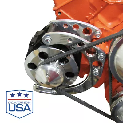 $74 • Buy Chevy Small Block Alternator Bracket Fuelie Or Camel Hump Heads, LWP 283 327 350