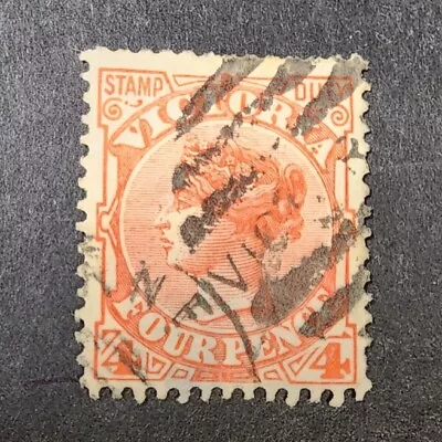 Victoria  1886-97   4d   Used  G4 • $0.19