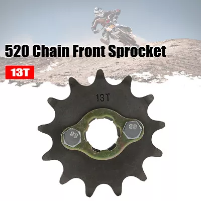 520 Chain 13T Front Sprocket Gear For 125-250CC Dirt Pit Bike ATV Go Kart • $10.99